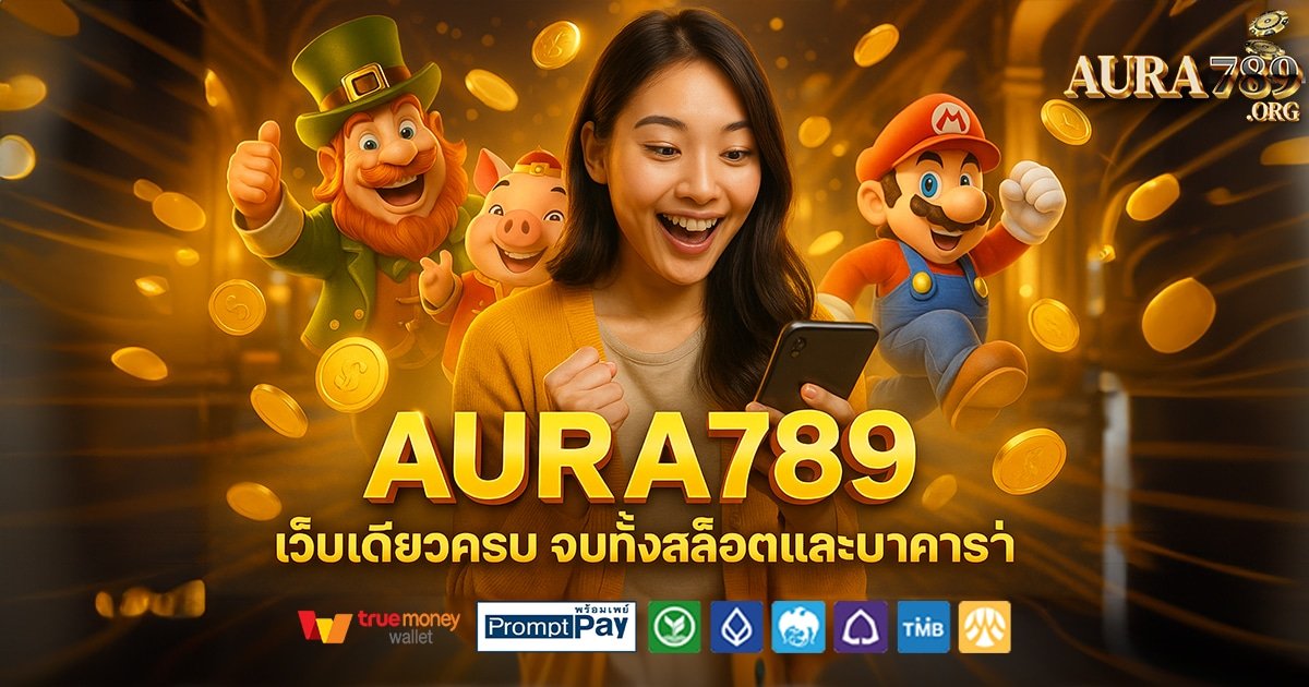 AURA789-สล็อต-เครดิตฟรี-100