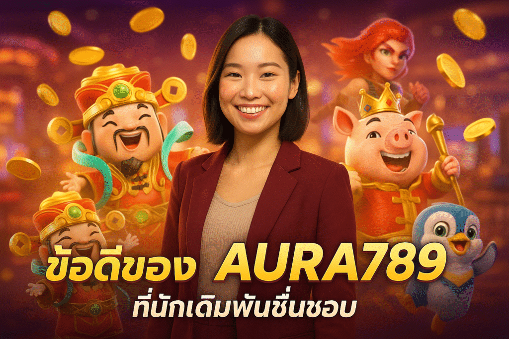 ข้อดีของ AURA789 ที่นักเดิมพันชื่นชอบ